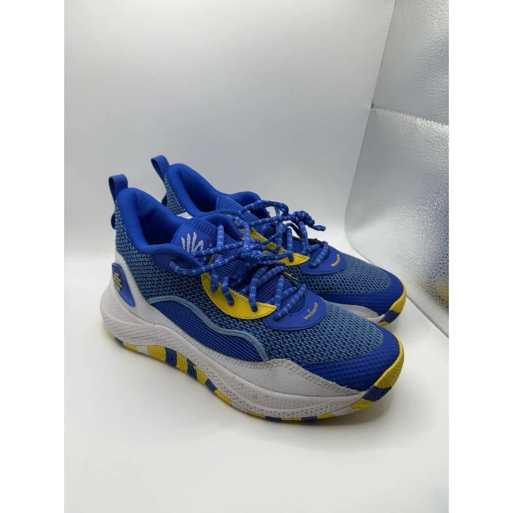 Under Armour Curry 3Z 24 Blue/White Basketball Shoes 3027626-400 Men's Size 8.5